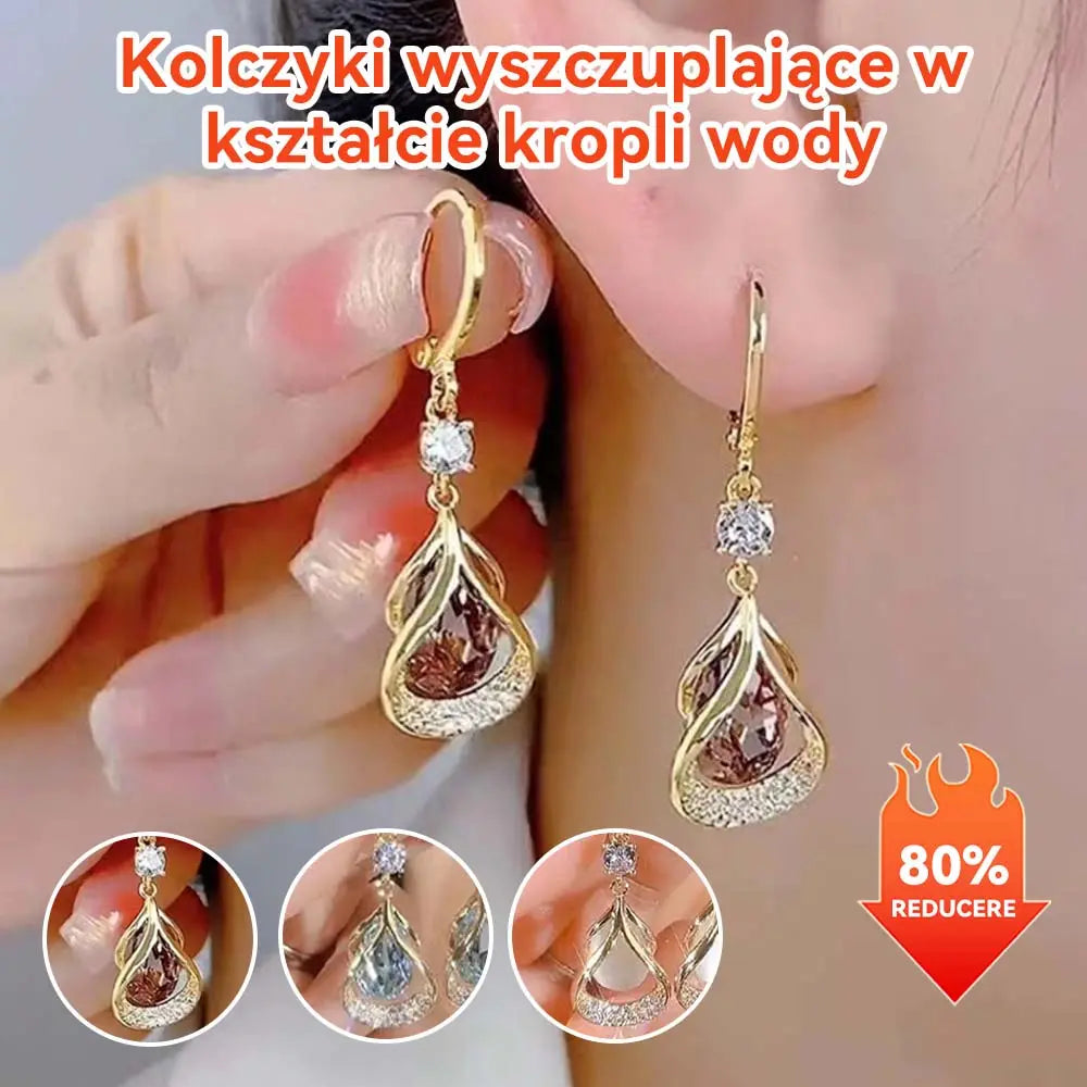 🔵✨  【Sada 3 párů – jeden pár v každé barvě; dárkové balení】Stříbrné náušnice 925 s puzetou