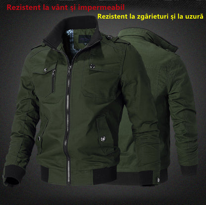 👍🔥 [M-5XL] Νέο ανδρικό στρατιωτικό μπουφάν, βαρύ, υψηλής ποιότητας, ζεστό 4151810