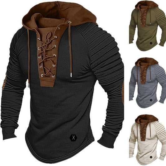 💥【S-3XL】💥Nueva sudadera con capucha holgada para hombre 4187099