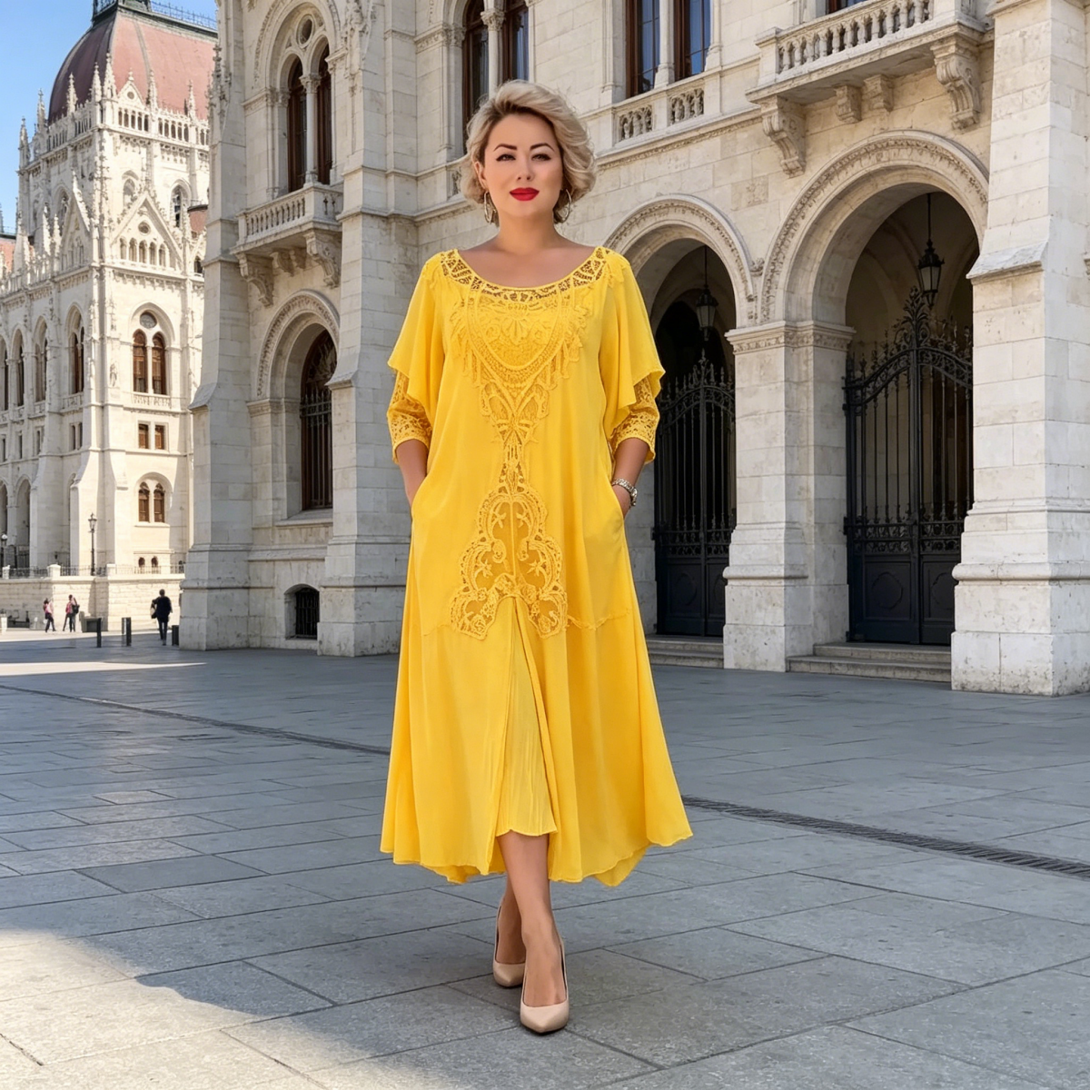 ❤️【S-5XL】Divatos, bő szabású ruha – kényelmes, prémium minőség 🔥 Minden alkatra tökéletesen illeszkedik 👌
