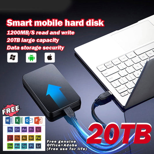 20 TB-os rendkívül nagy kapacitású mobil merevlemez 3768314