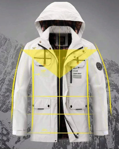 🔥【M~4XL】 2024 Nowa męska wiatroszczelna i wodoodporna kurtka do wspinaczki górskiej