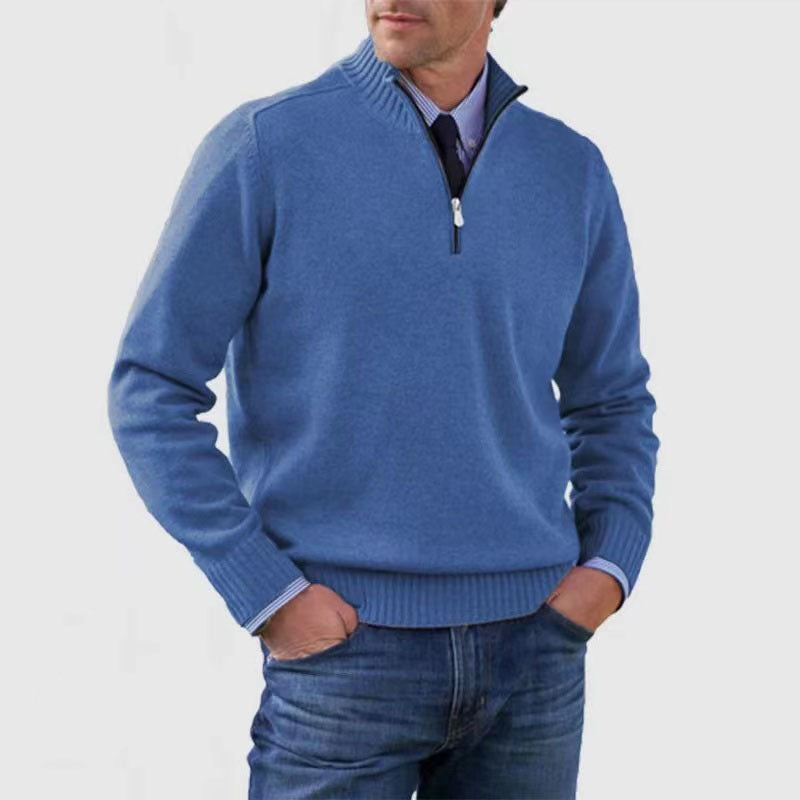 ⭐【L–5XL】Nov moden, udoben in topel moški pleten pulover za jesen in zimo