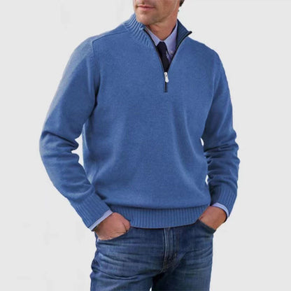 ⭐【L–5XL】Nov moden, udoben in topel moški pleten pulover za jesen in zimo