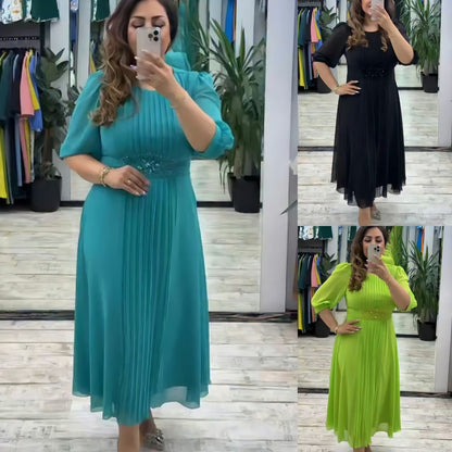 💥👗【S-5XL】Nowa modna sukienka, klasyczny design, elegancka i prosta 4064676