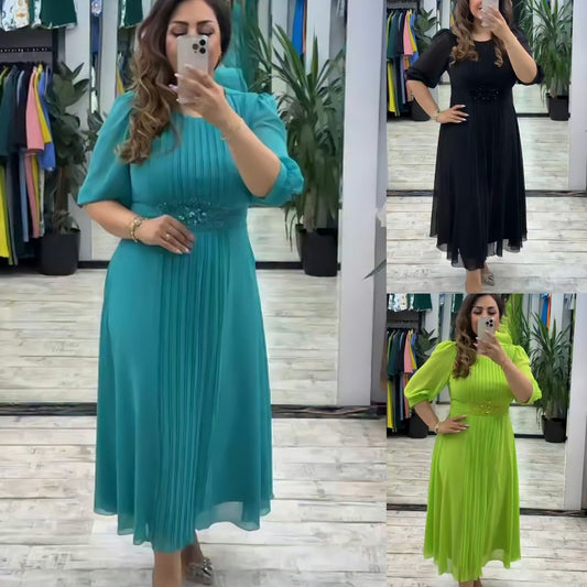 💥👗【S-5XL】Nowa modna sukienka, klasyczny design, elegancka i prosta 4064676
