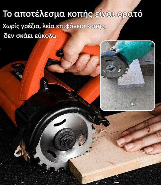 👍🧰【Αγοράστε 1 Πάρτε 1 Δωρεάν】Διπλή πριονωτή λεπίδα για κράμα ξυλουργικής