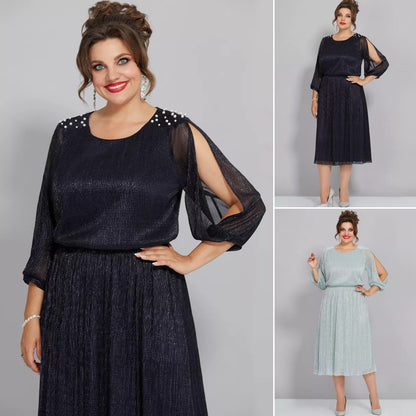 💖💖【S-5XL】🍁🍂Elegancka sukienka jesienno-zimowa w nowym stylu