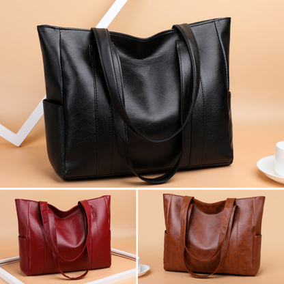 ✨👜【Gorąca wyprzedaż🔥】【Duża pojemność】Damska torba na ramię wykonana z miękkiej skóry, nowość w 2025 roku.-4023271