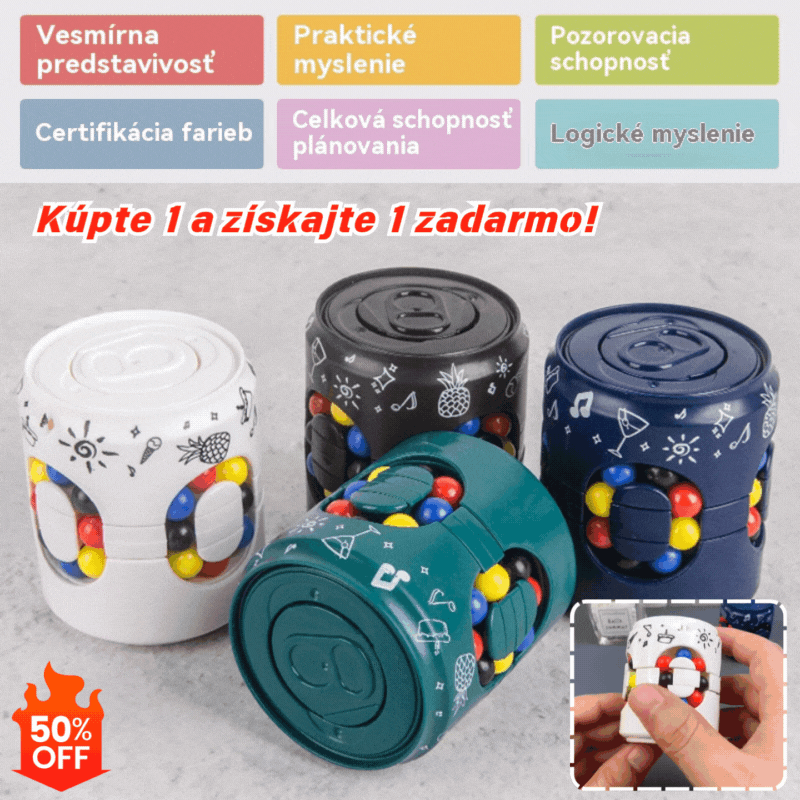 🔥【Kup 1 a získej 1 zdarma】 Vzdělávací hračky pro děti: Rubikova kostka, Fidget Spinner, antistresová pomůcka
