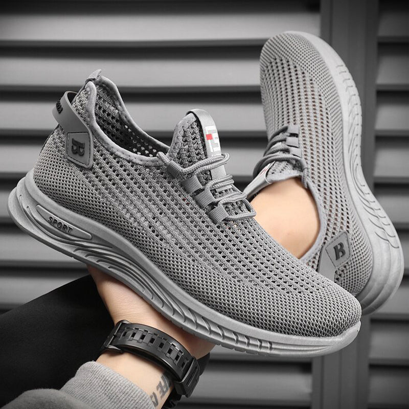 👟【39-44】Wygodne, oddychające, antypoślizgowe, modne buty męskie z siateczki 3567246