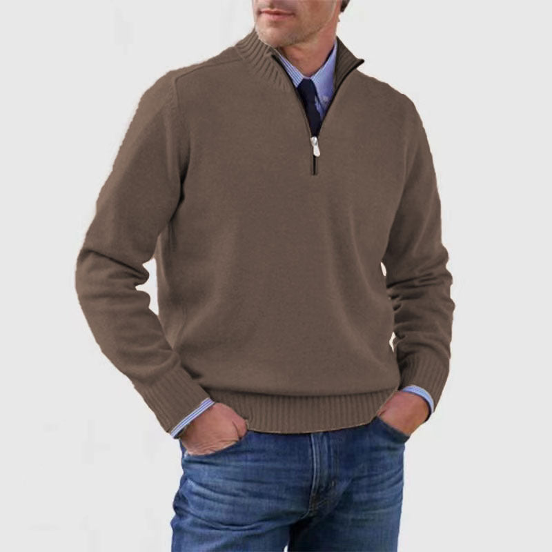 ⭐【L–5XL】Nov moden, udoben in topel moški pleten pulover za jesen in zimo