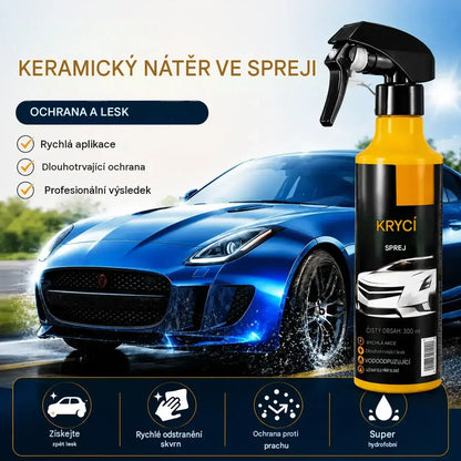 🚗 Nanosprej na auto – lesk jedním stříknutím! Chrání před deštěm a nečistotami, péče o vůz na profesionální úrovni ✨