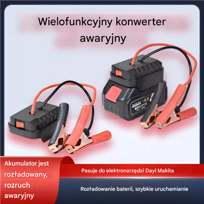 🚗【Kup 1, a 1 otrzymasz gratis】🧰Wielofunkcyjny konwerter rozruchu akumulatora samochodowego【(podwójny interfejs USB)】-3872665