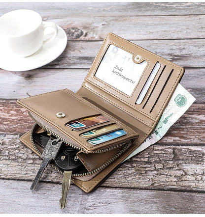 Cartera multifuncional de estilo retro de cuero genuino para hombre 4173262