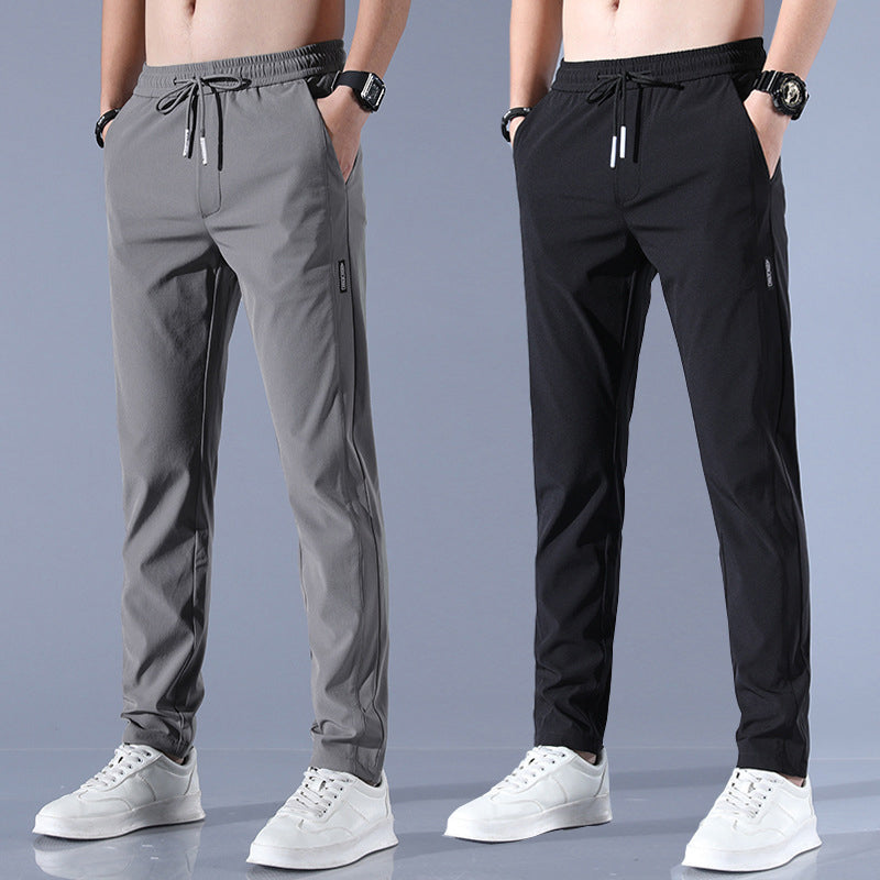 【M-5XL】2024 Męskie letnie luźne spodnie ze stretchem-3616565