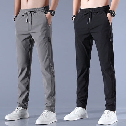 【M-5XL】2024 Męskie letnie luźne spodnie ze stretchem-3616565