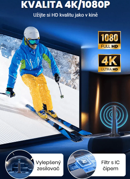 🔥Nowość -50% 🔥 Wewnętrzny odbiornik telewizji cyfrowej HD 🌐-4238012