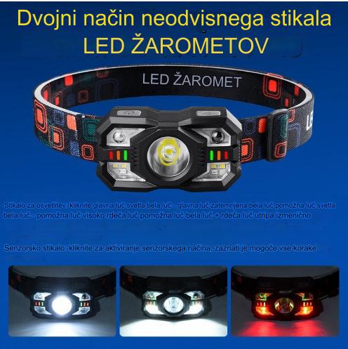 💡🌟【Kup 1, dostaniesz 1 za darmo】🔥🔥Inteligentna lampa z czujnikiem, długotrwała, latarka na głowę do wędkowania nocnego-3855130