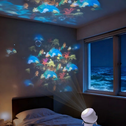 Dynamický rotující LED reflektor
