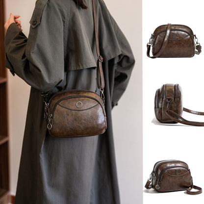 👜 Nová měkká kožená crossbody kabelka, velká kapacita, vícevrstvý design, moderní retro styl. 4234413
