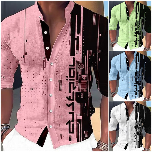 🔥【S-6XL】👔Ανδρικό πουκάμισο από καθαρό βαμβάκι