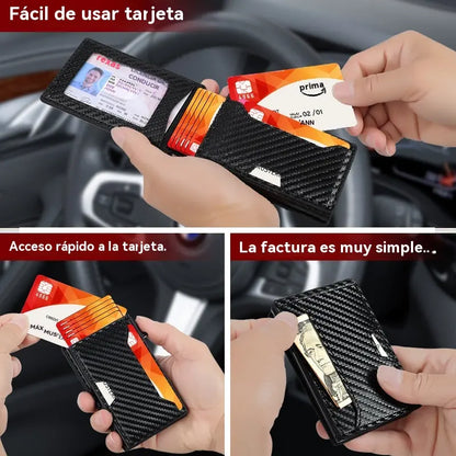 🔒 Vyskakovací chytrá peněženka s funkcí RFID – rychlý přístup, vyzařující luxusní styl.