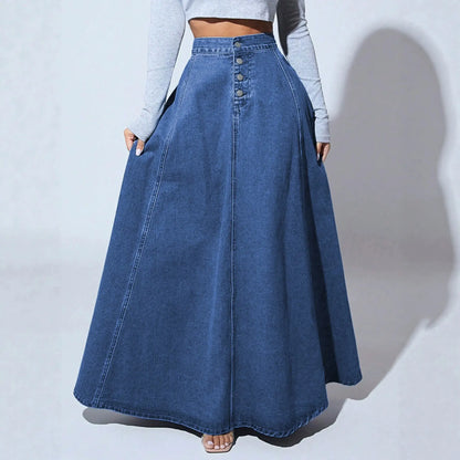 💕 Poslední den – sleva 50 %【XS–2XL】Dámská džínová sukně