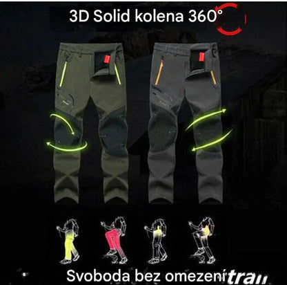 🏃‍♂️👖【S–5XL】2026 Nové pánské outdoorové kalhoty na podzim a zimu - teplé, fleecové, nepromokavé a větruodolné