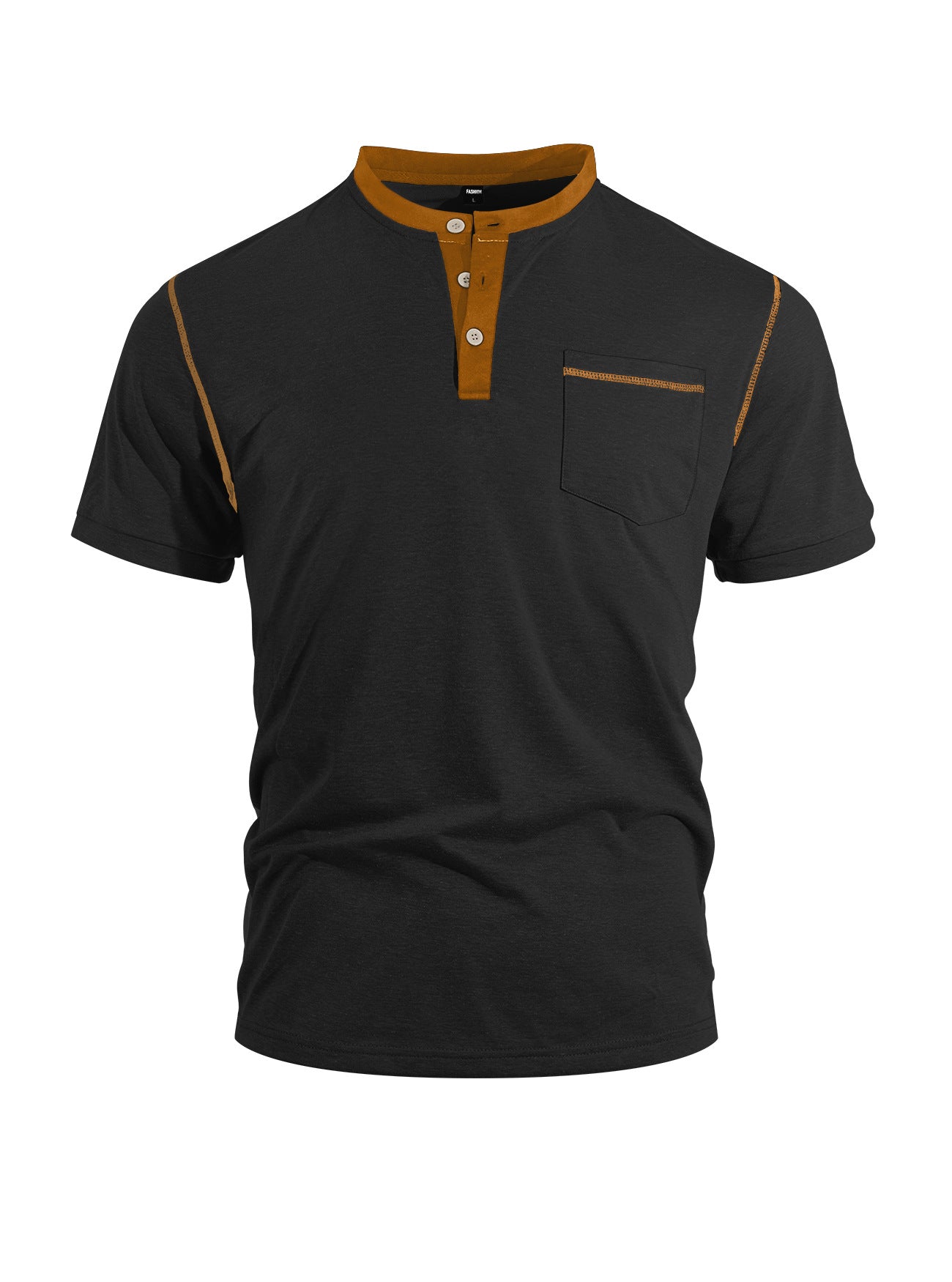【S-3XL】Pánské letní polo tričko s barevnými bloky