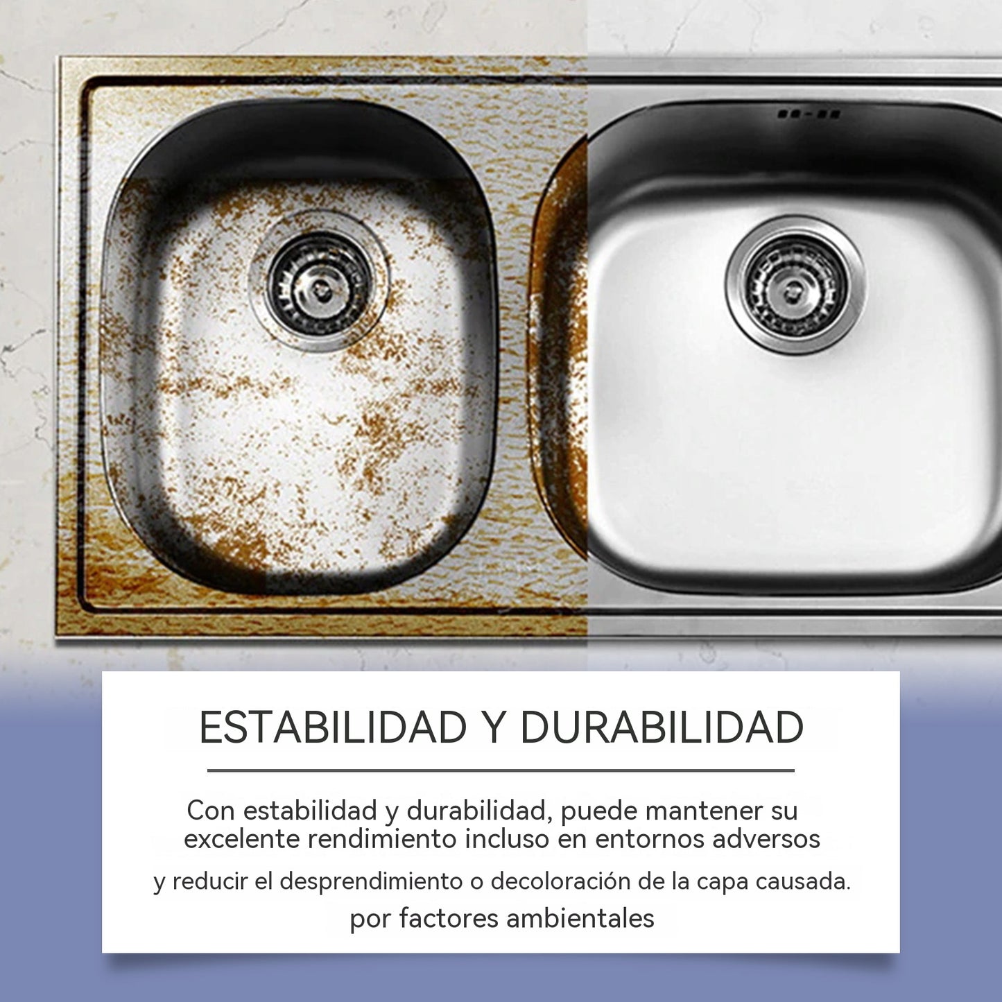 🔥【Compra uno y llévate otro gratis】🔥Eliminador de óxido de metales de alta concentración, eliminador de óxido doméstico y limpiador