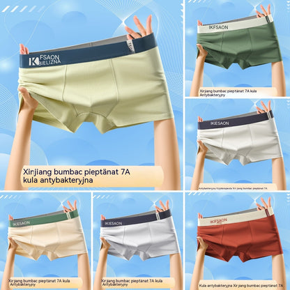🌟【6 kusů v balení – 660 Kč】🧊 Pohodlné a prodyšné pánské boxerky se středním pasem