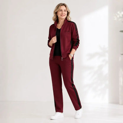 🔥【50% sleva】🔥【M-5XL】【Bunda + kalhoty】😍 Nová podzimní sada ležérního sportovního oblečení, plus size