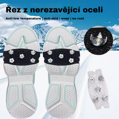 👴🚶🏔️Kup 1, a 1 dostaniesz gratis🔥Niewidoczne, 5-zębowe, antypoślizgowe ochraniacze palców, odpowiednie do wędrówek po śniegu, wspinaczki górskiej, skałkowej i chodzenia po lodzie zimą.-4209956