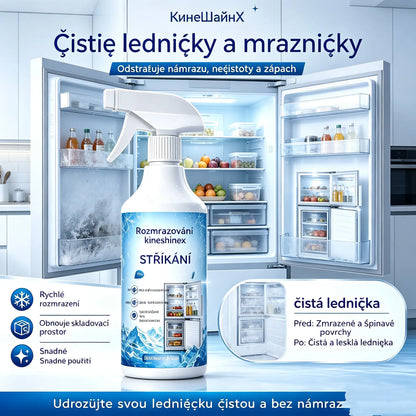 🔥【2 lahve za 560 Kč】❄️ Nový rozmrazovací sprej 2026 🧡 Rychle odstraňte led z mrazáku