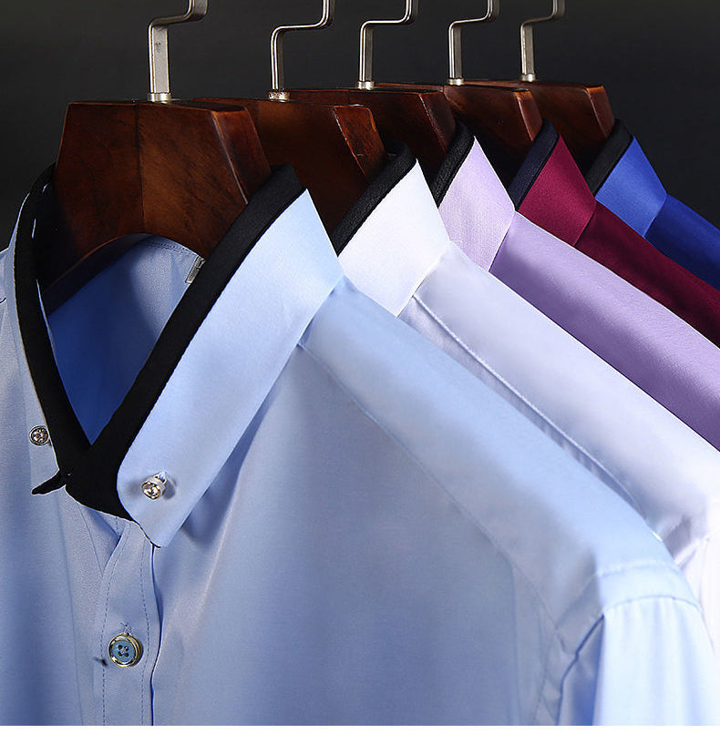 【S-4XL】👕Nowa oddychająca męska koszula biznesowa na co dzień na rok 2025-4163017