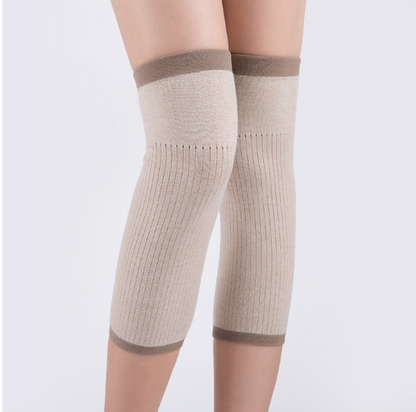 ✅【40-90kg】kaszmirowe nakolanniki, utrzymują kolana w cieple, wysoka elastyczność antypoślizgowa ❤️ 4225468