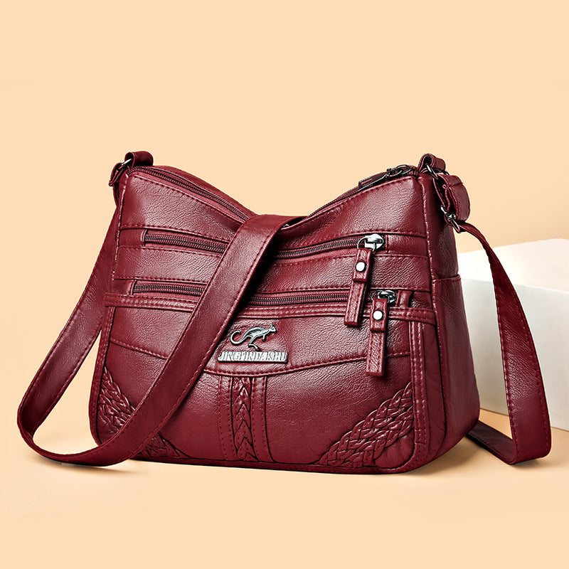 【🔥30% OFF】】Elegancka torba na ramię z miękkiej skóry o dużej pojemności