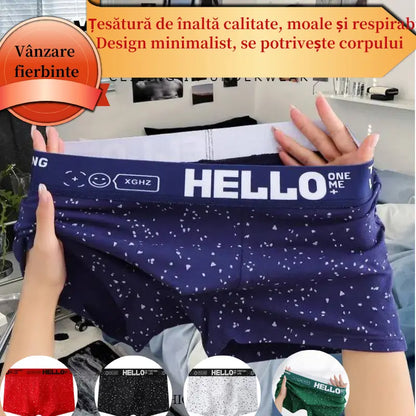 ⭐⏳[Časově omezená nabídka]🔥5 kusů) Nové pánské bavlněné boxerky