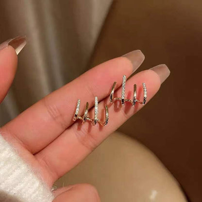 ✨💎💎【Kup 1, a 1 dostaniesz gratis】 Nowe kolczyki o lśniącej elegancji-4218606