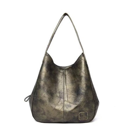 💖👜💖Nová veľkokapacitná taška cez rameno z mäkkej kože - všestranná módna dámska kabelka-4141737