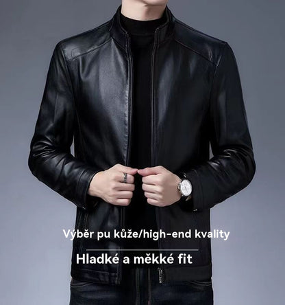 Nowa jesienno-zimowa gruba kurtka z owczej skóry (M-3XL) 4187104