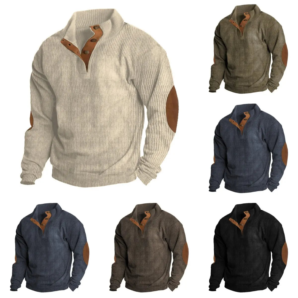 🤗⭐【S-5XL】Pánský ležérní top s dlouhým rukávem