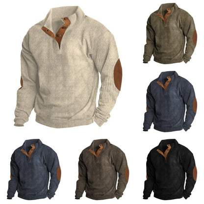 🤗⭐【S-5XL】Pánský ležérní top s dlouhým rukávem