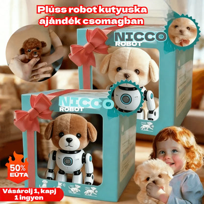 50% KEDVEZMÉNY🐶Kedvezmény - 🔥Plüss robotom kiskutyának