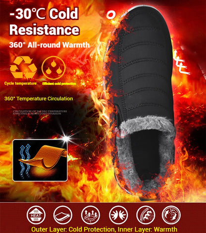 🔥【35–48】Uniseks zimski škornji s plišasto podlogo – topli, udobni in nedrseči za hladno vreme. 4137778