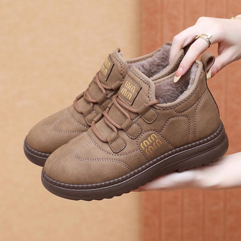 🔥【Velikosti 35-41】Nové teplé sněhule z tlustého fleecu, protiskluzová silná podrážka, měkké a pohodlné 4168942