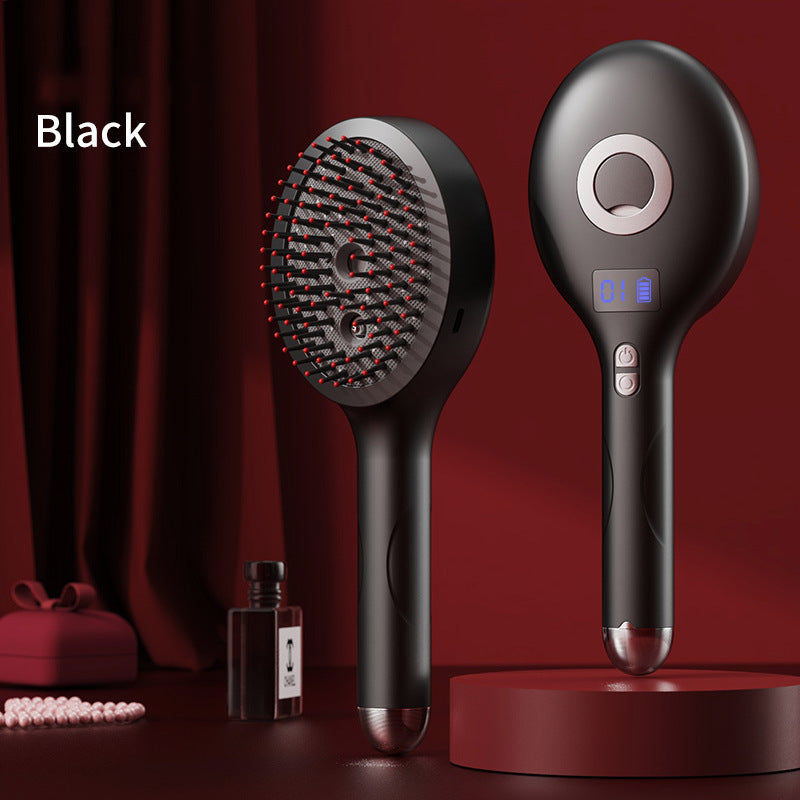 💆‍♀️Masážní hřeben s rozprašovačem uvolňuje pokožku hlavy, masážní hřeben pro styling a péči o vlasy pro domácí použití s vibrační masáží