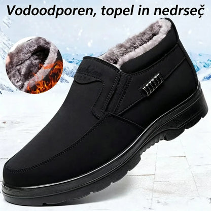 💥👞✨【50% popust】Moški zimski bombažni čevlji, debel flis, nedrseči in topli