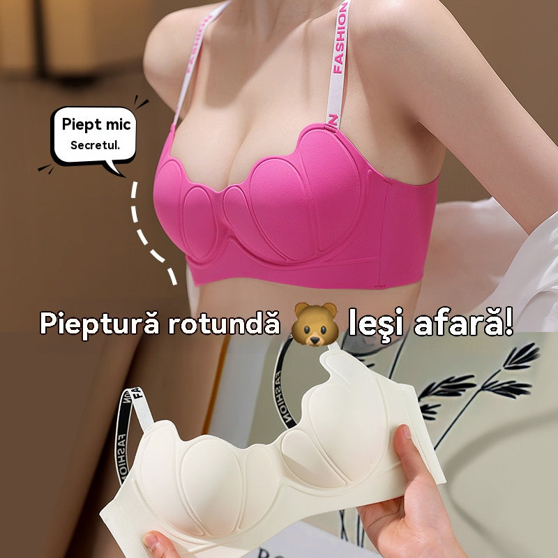 😍【Zestaw 3 sztuk】Biustonosz damski jednoczęściowy bez fiszbin❤️【40-85 kg】-4012713